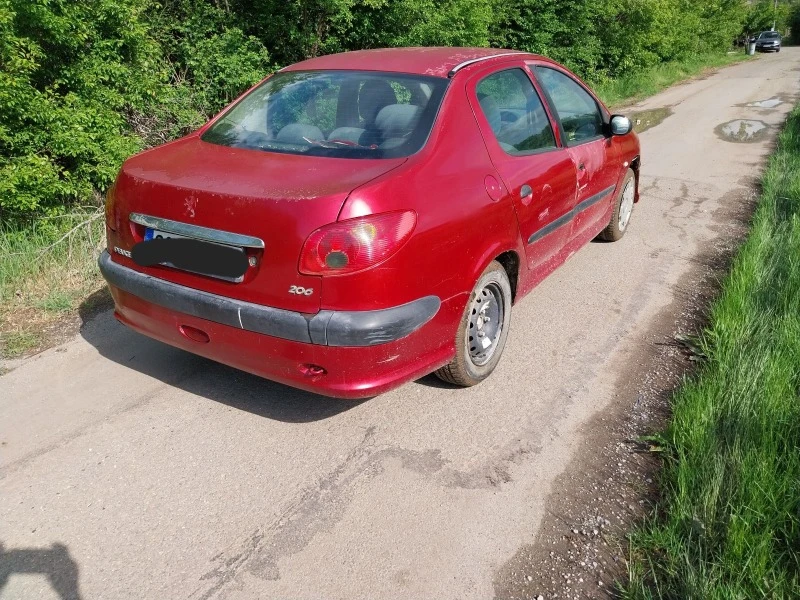 Peugeot 206 1.4, снимка 3 - Автомобили и джипове - 45591725