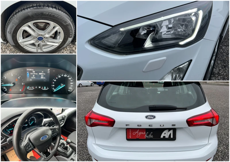 Ford Focus 1.5TDCi НАВИГАЦИЯ/LED/PDC/191294км./Серв. история/, снимка 16 - Автомобили и джипове - 53269719