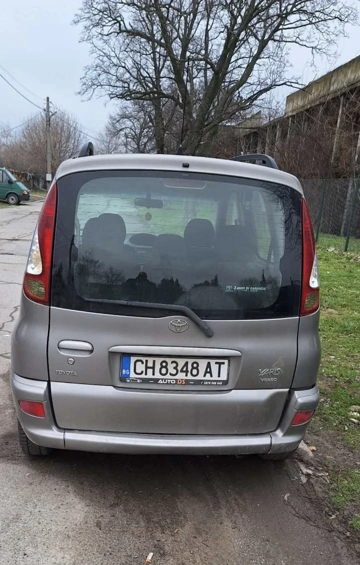 Toyota Yaris verso Toyota Yaris Verso 1.3 16V VVT-i (фейслифт) - изображение 3