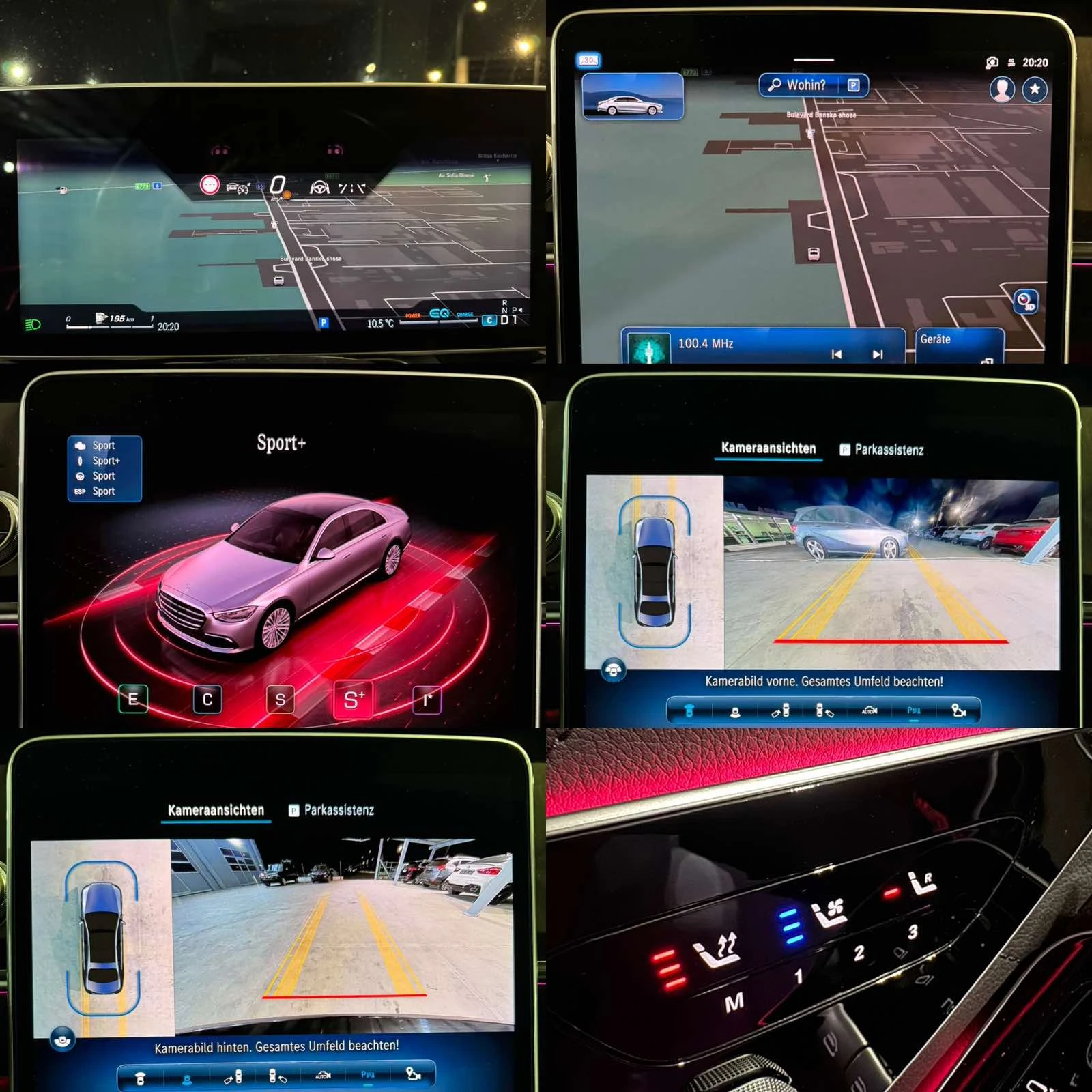 Mercedes-Benz S 580 L* 503ps* V8* 4M* AMG* Head Up* PANO* BURM* DISTRO, снимка 14 - Автомобили и джипове - 53986518