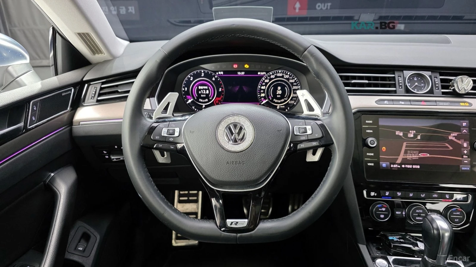 VW Arteon PRESTIGE / DIGITAL / ОБДУХ / ПАНОРАМА / ПОДГРЕВИ, снимка 13 - Автомобили и джипове - 54595756