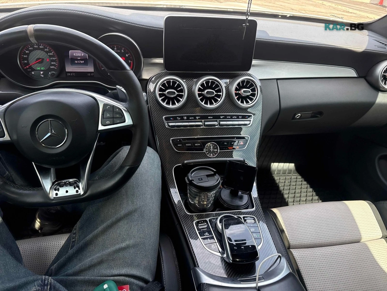 Mercedes-Benz C 63 AMG * АвтоКредит* (ЦЕНА ДО БГ)* , снимка 9 - Автомобили и джипове - 55953791