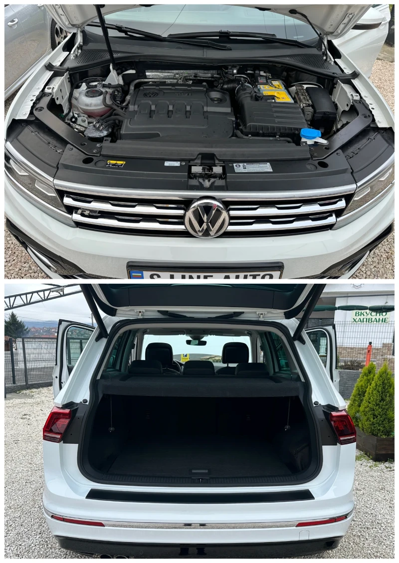 VW Tiguan R line* 4motion* Камера* Панорама* Full Led* , снимка 14 - Автомобили и джипове - 52891082