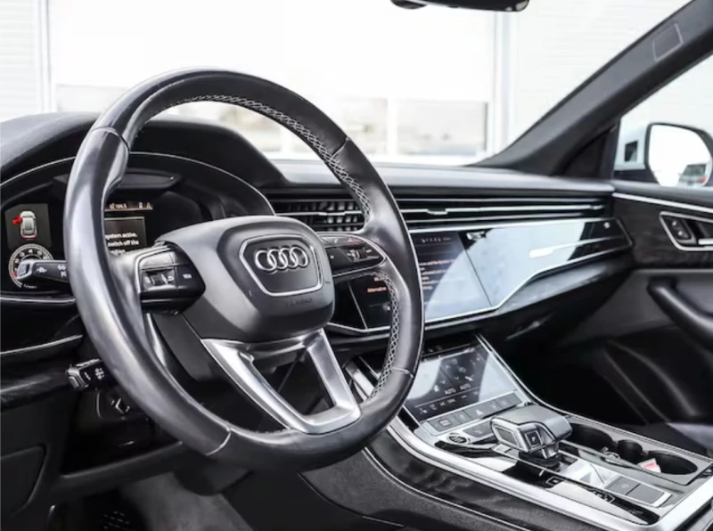 Audi Q8 BANG&OLUFSEN* * BLACK OPTICS* * 22INCH, снимка 10 - Автомобили и джипове - 53305321