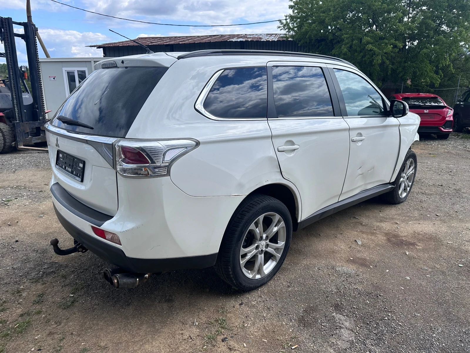 Mitsubishi Outlander 2.2 4N14 НА ЧАСТИ, снимка 4 - Автомобили и джипове - 54399076