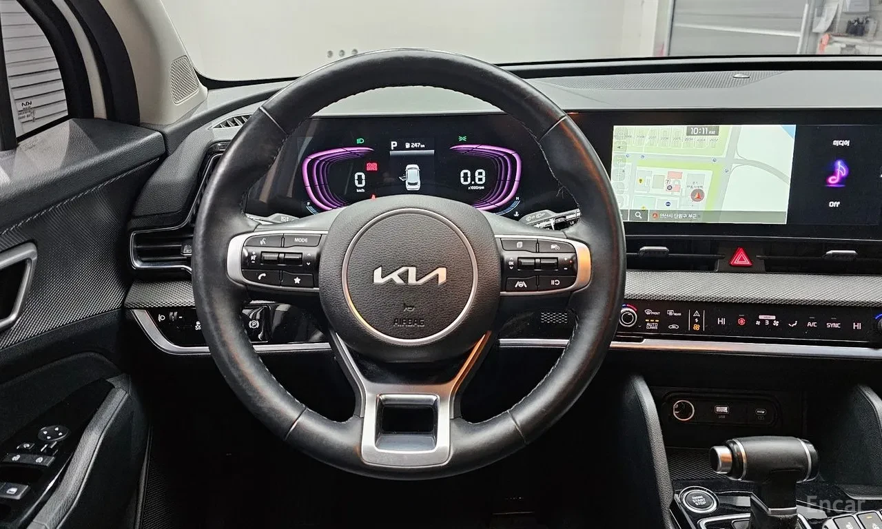 Kia Sportage PRESTIGE* 4X4* ОБДУХ* КОЖА* ПОДГРЕВ ВОЛАН, снимка 11 - Автомобили и джипове - 55823340
