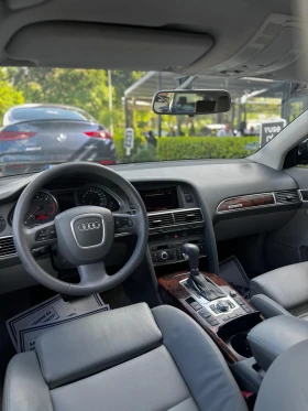 Обява за продажба на Audi A6 3.0 V6 TDI Quatro АВТОМАТ КОЖА ПОДГРЕВ ШИБИД ~8 800 лв. - изображение 9