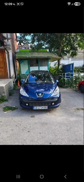 ����� �� �������� �� Peugeot 207