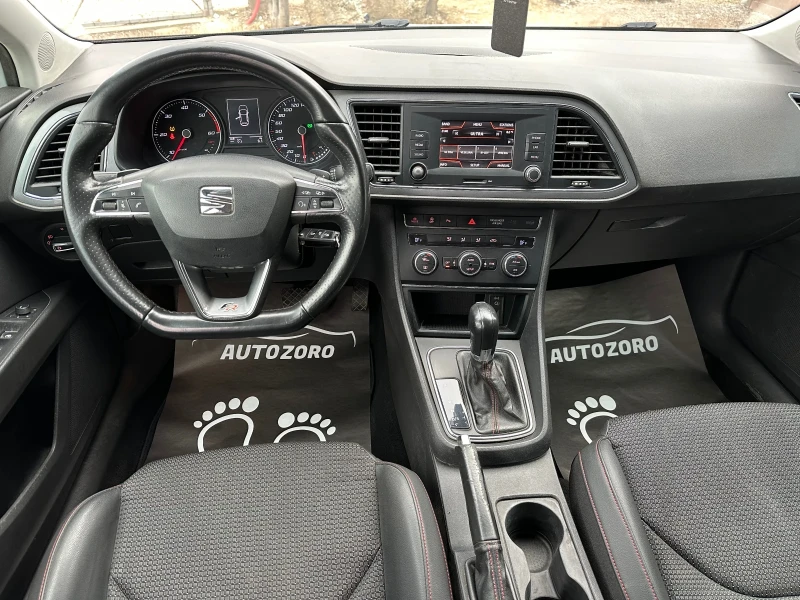 Seat Leon 2.0D* DSG* АВТОМАТ* FR* LED* BiXENON, снимка 9 - Автомобили и джипове - 49000201