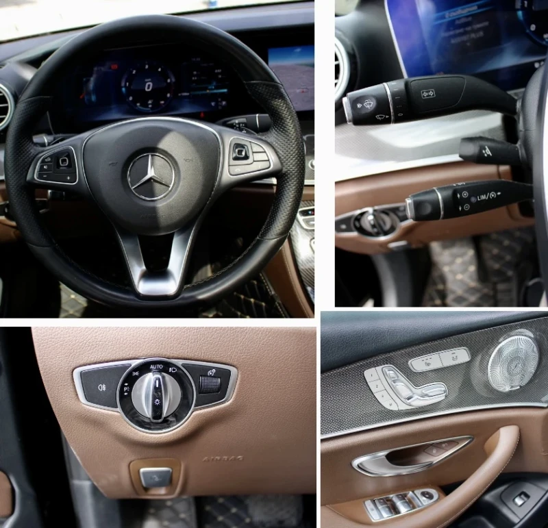 Mercedes-Benz E 220 AMG pack/Digital/Ambient/Burmester/Multibeam, снимка 13 - Автомобили и джипове - 49971142