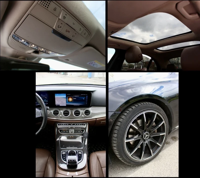 Mercedes-Benz E 220 AMG pack/Digital/Ambient/Burmester/Multibeam, снимка 15 - Автомобили и джипове - 49971142
