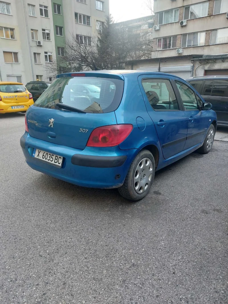 Peugeot 307 1.4/75 кс. ГАЗ, снимка 5 - Автомобили и джипове - 53286657