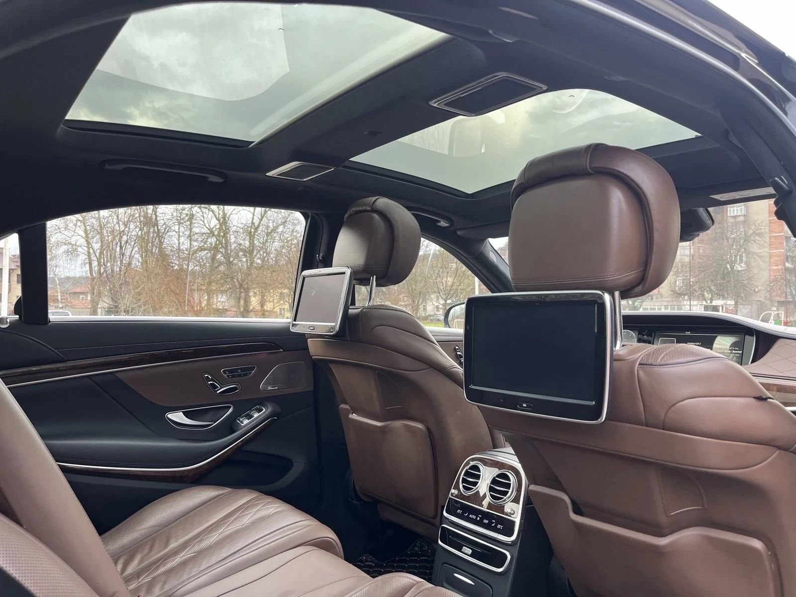 Mercedes-Benz S 500 4MATIC-LONG-AMG-3xTV-360-PANO-BURMESTER | Mobile.bg   12