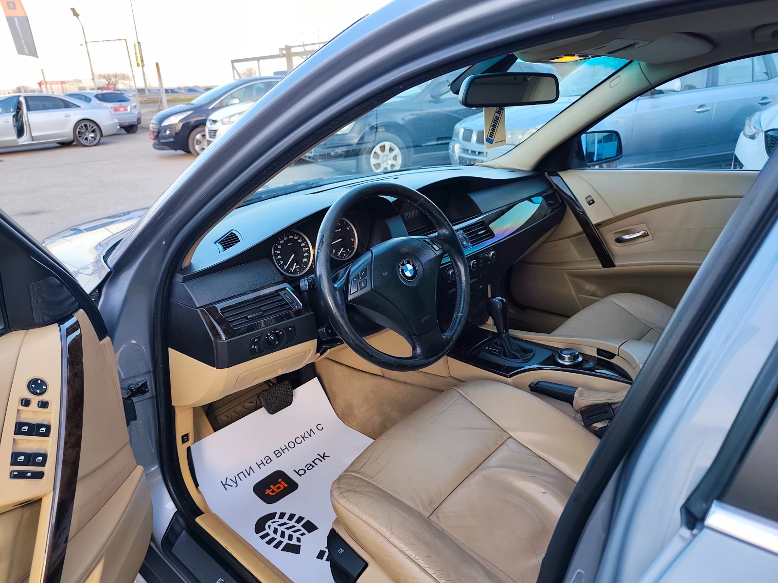 BMW 525 3.0d АВТОМАТ НАВИ КОЖА, снимка 8 - Автомобили и джипове - 53773319