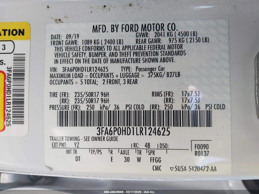 Ford Fusion 1.5l Se, снимка 9 - Автомобили и джипове - 54568899