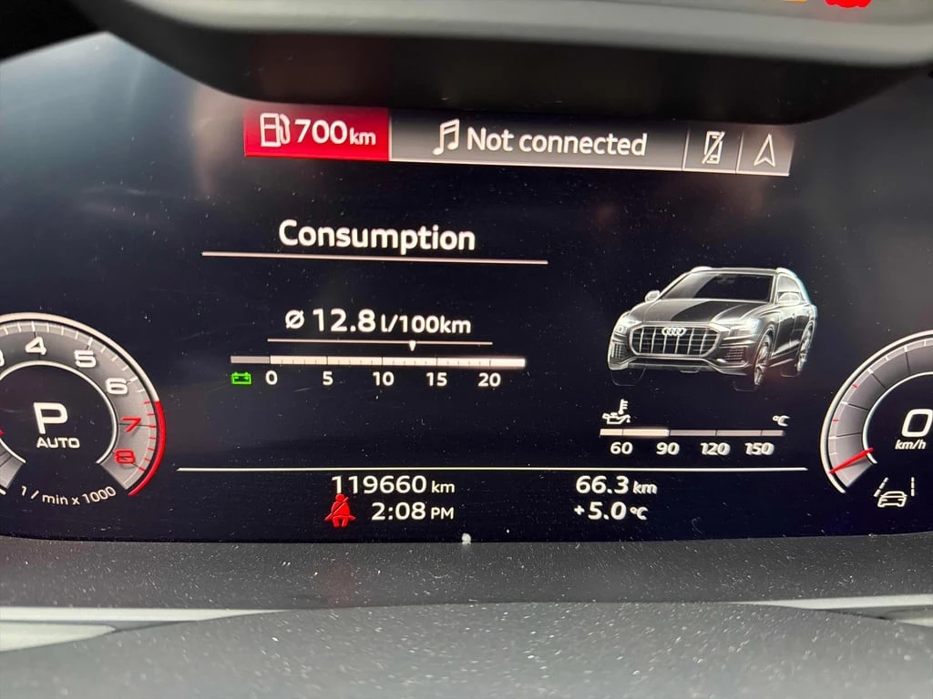 Audi Q8 2019 Progressiv * CARFAX * БЕЗ ПЪРВОНАЧАЛНА ВНОСКА - изображение 8