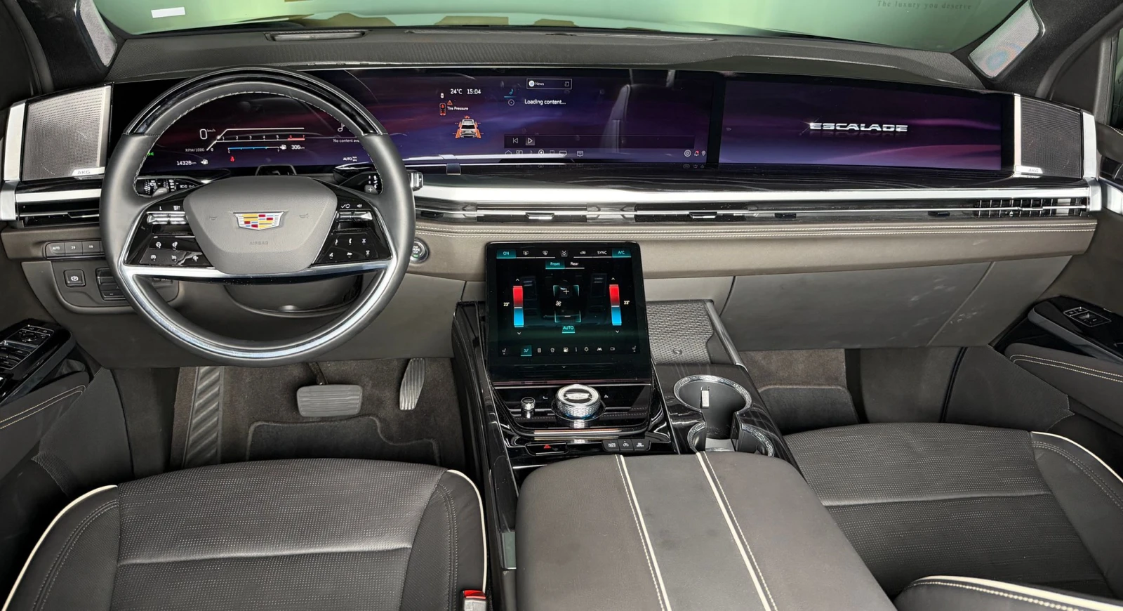 Cadillac Escalade 6.2 V8 AWD* HuD* Pano* AKG* TV, снимка 9 - Автомобили и джипове - 54760476