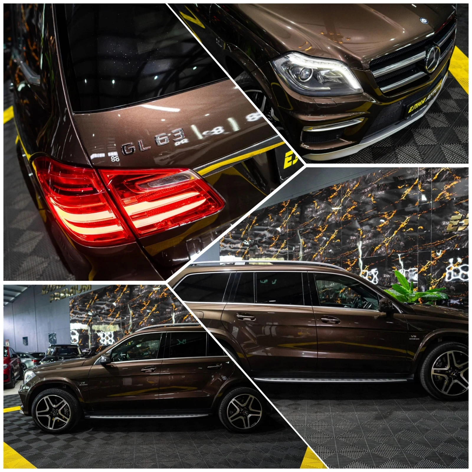 Mercedes-Benz GL 63 AMG DESIGNO 7 МЕСТЕН LED ПАНО B&O 3XTV ЛИЗИНГ 100% , снимка 17 - Автомобили и джипове - 54985482
