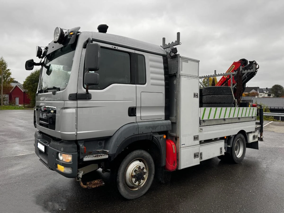 Man Tgm 13.290 4x4 + Palfinger PK 12502-SH