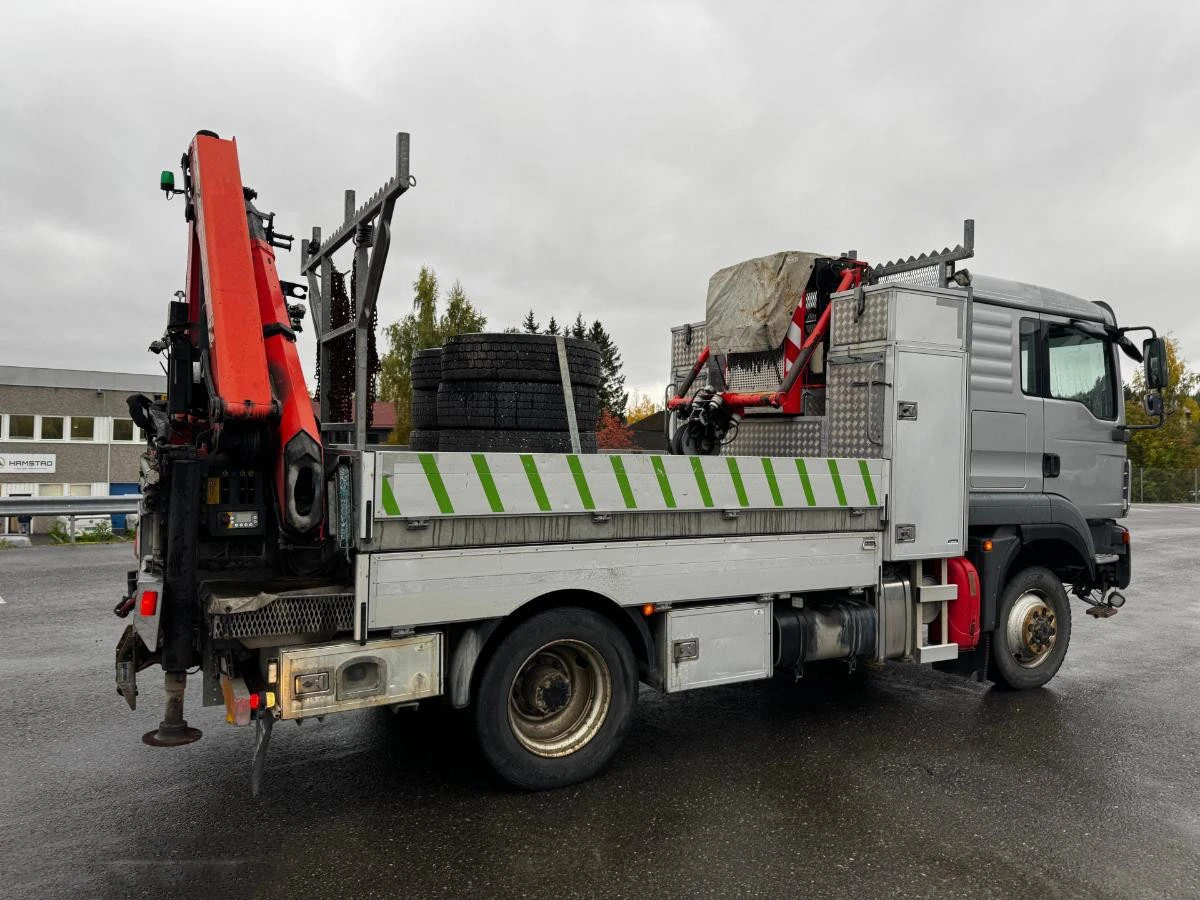 Man Tgm 13.290 4x4 + Palfinger PK 12502-SH, снимка 4 - Камиони - 56321713