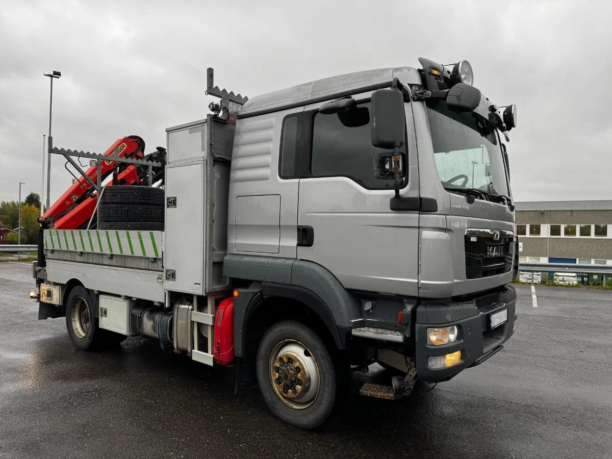 Man Tgm 13.290 4x4 + Palfinger PK 12502-SH, снимка 2 - Камиони - 56321713