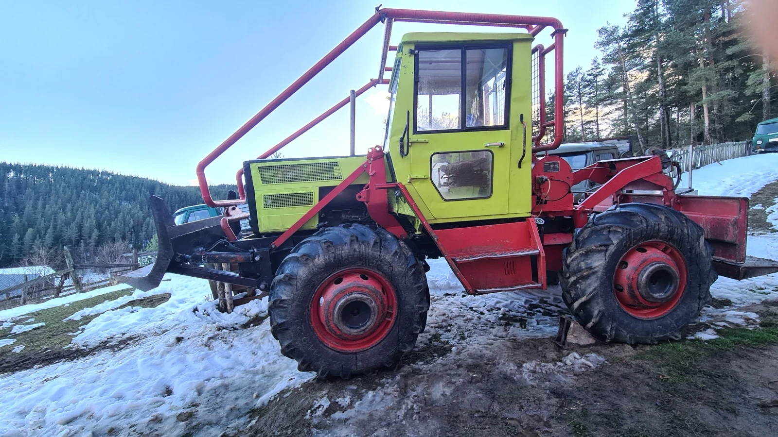 Специализирани машини Машини за дърводобив Mb trac800 - изображение 5
