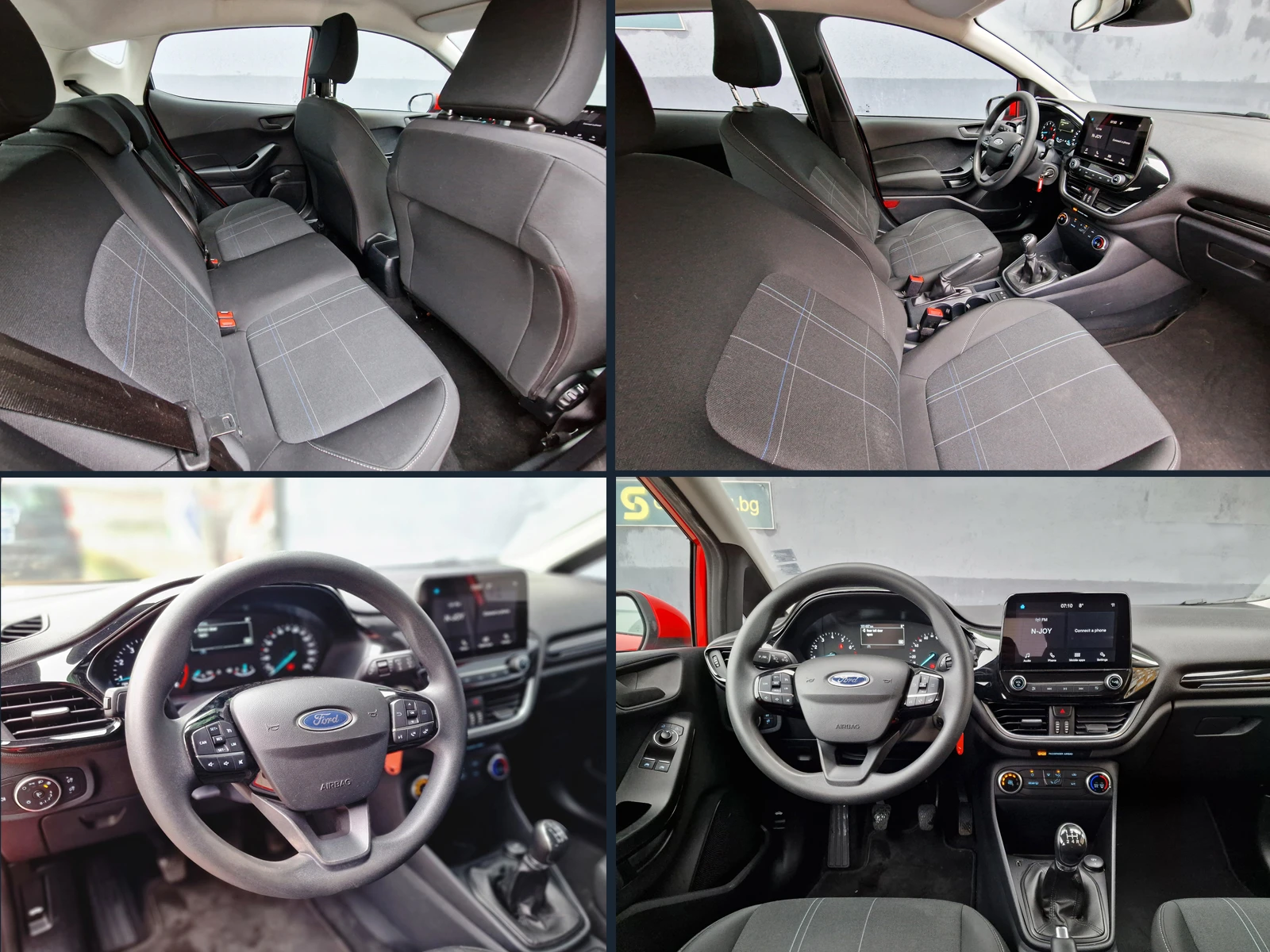 Ford Fiesta CONNECTED 1.1 Duratec От България, снимка 15 - Автомобили и джипове - 54003296