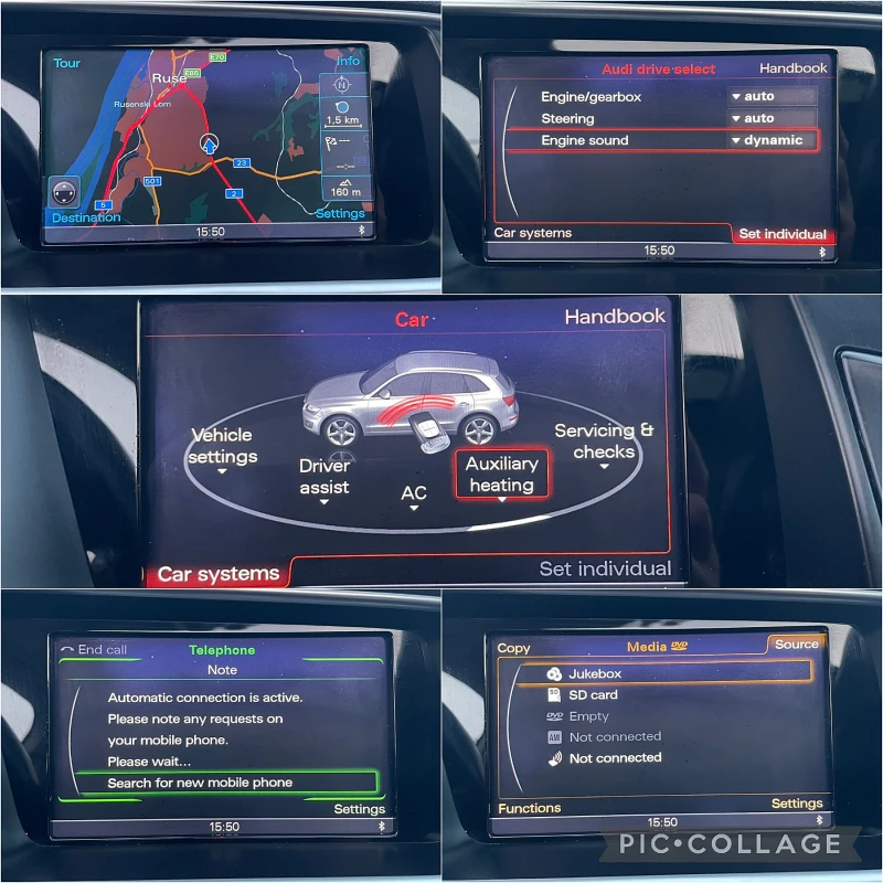 Audi SQ5 313кс/8ZF/4x4/DISTRONIK/KEYLESS, снимка 12 - Автомобили и джипове - 52942802