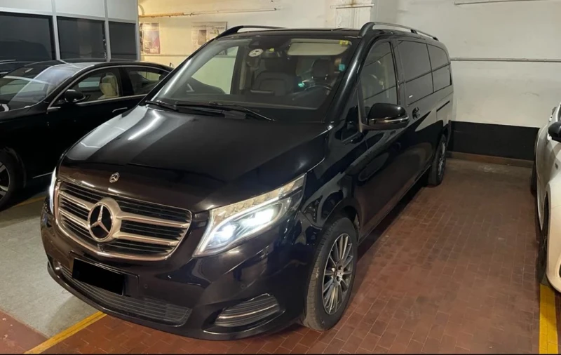 Mercedes-Benz V 250 4 MATIC / EXTRA LONG / 8 МЕСТЕН / 360* КАМЕРИ, снимка 2 - Бусове и автобуси - 45780784