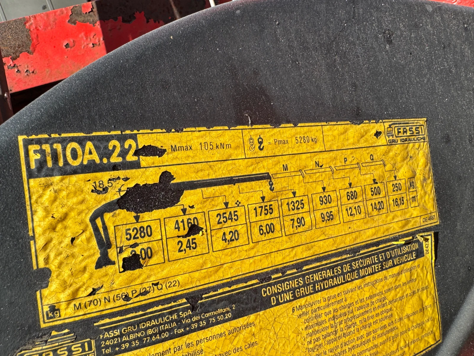 Iveco Cursor 190e28 Fassi 110 , тристранен самосвал 5м кош - изображение 8