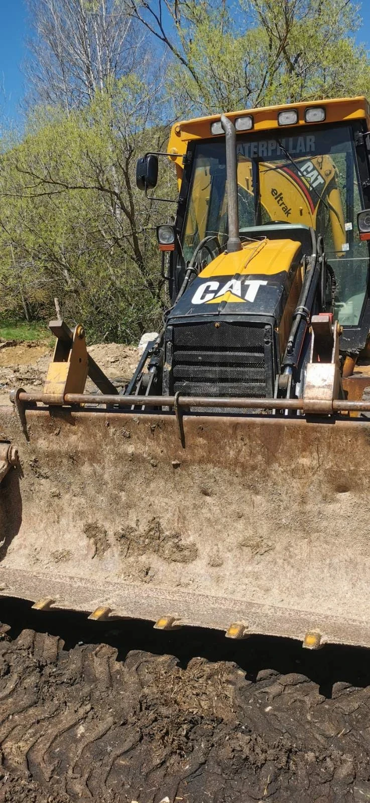 Багер Caterpillar 428D - изображение 9