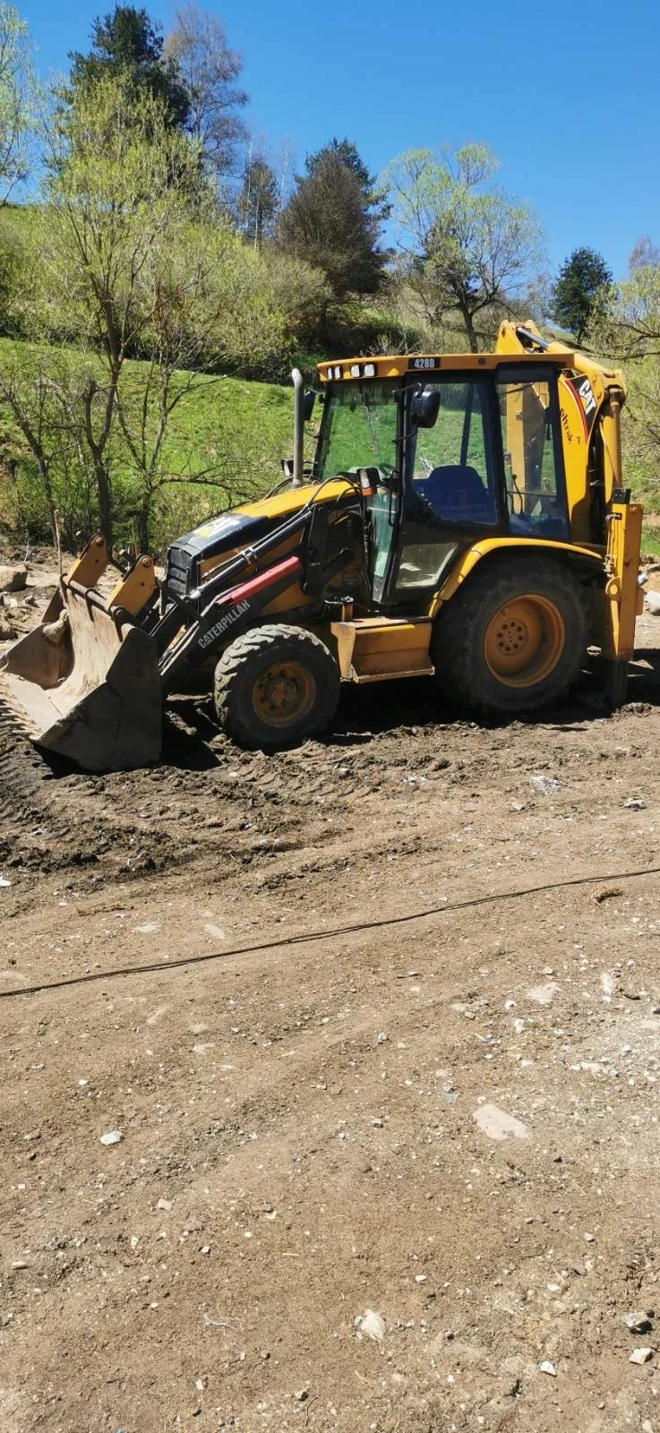Багер Caterpillar 428D - изображение 2