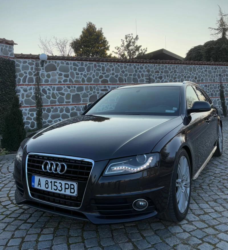 Audi A4 3.0TDI* ZF* 3xS-Line* Pano* HighBeam, снимка 1 - Автомобили и джипове - 49175799