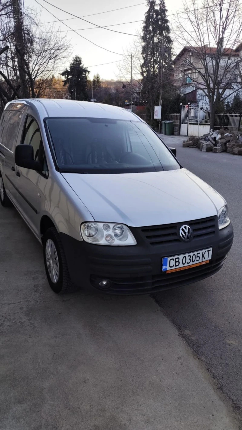 VW Caddy Maxi(Дълга База) 1.9Tdi 2009g 352000km , снимка 1 - Автомобили и джипове - 49424139