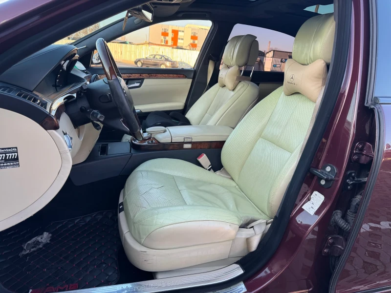 Mercedes-Benz S 500 Long V8 AMG paket, снимка 13 - Автомобили и джипове - 52830491