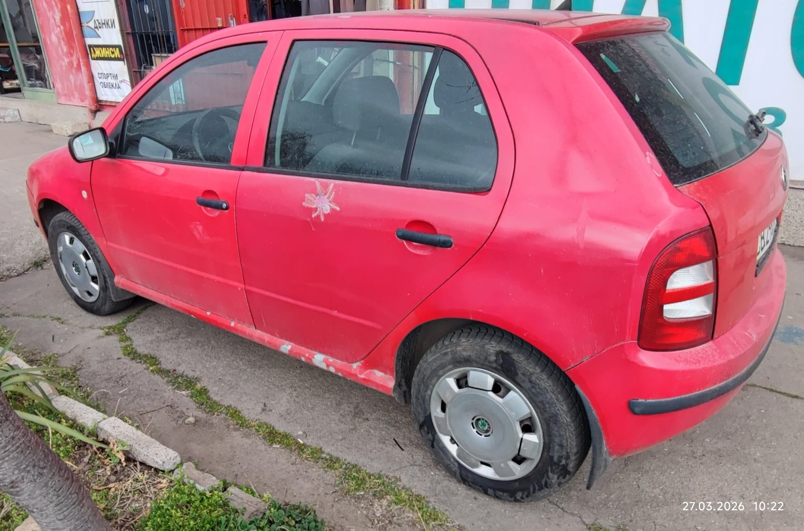 Skoda Fabia 1, 9 SDI , снимка 3 - Автомобили и джипове - 54012341