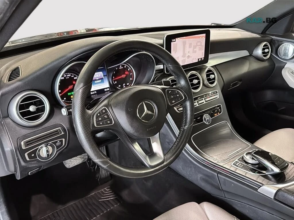 Mercedes-Benz C 300 4MATIC/AMG-LINE/DRIVE-ASSISTS/SUNROOF, снимка 9 - Автомобили и джипове - 55729741