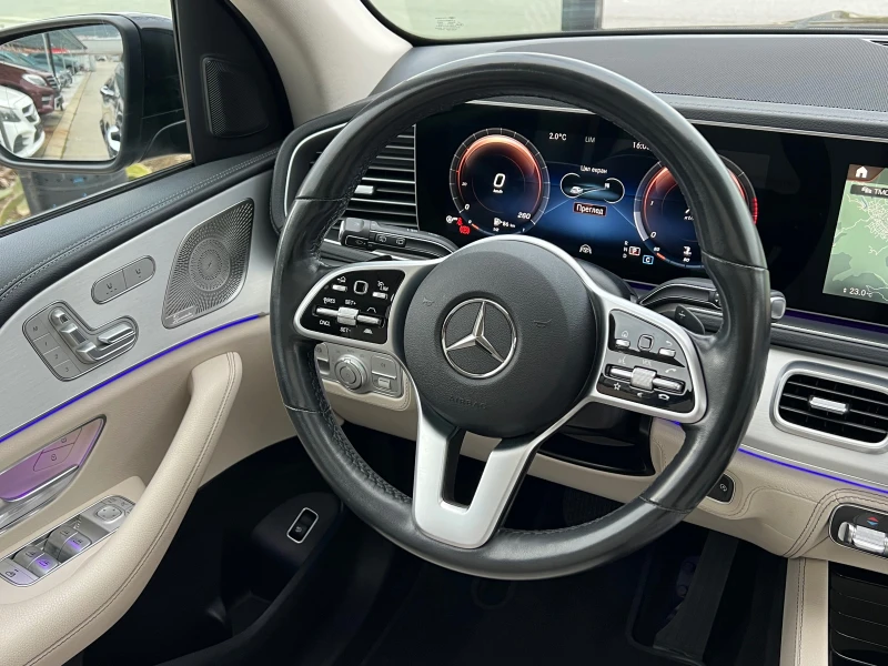 Mercedes-Benz GLE 350d, 9G, 4-MATIC, AMG LINE, NIGHT PACK, 139000км-, снимка 11 - Автомобили и джипове - 53133318