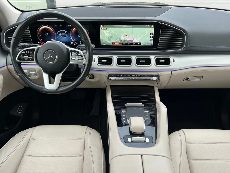 Mercedes-Benz GLE 350d, 9G, 4-MATIC, AMG LINE, NIGHT PACK, 139000км-, снимка 9 - Автомобили и джипове - 53133318