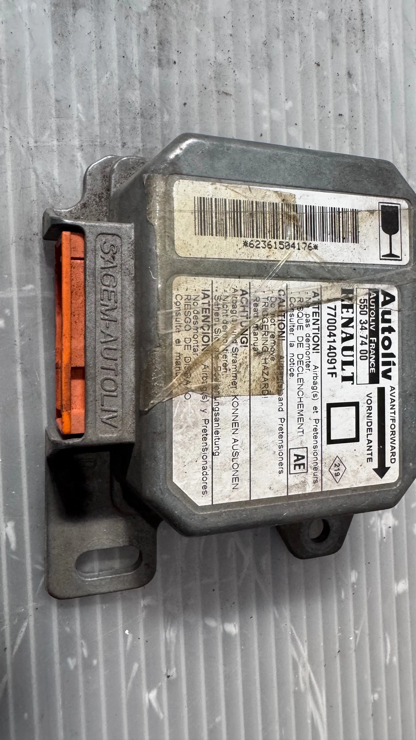 Airbag  /  /  a Renault Megane - 7700414091F / 550347400 | Mobile.bg   2