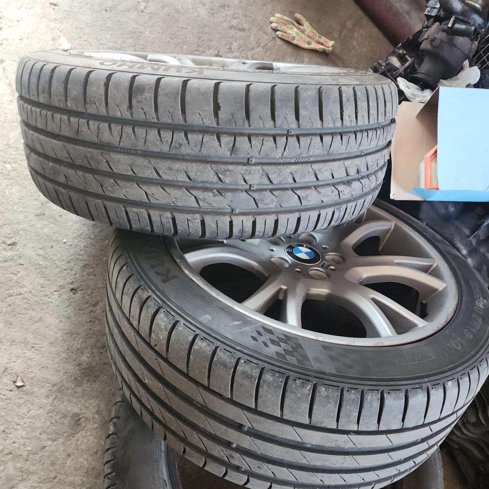 Гуми с джанти Kumho 225/55R19, снимка 5 - Гуми и джанти - 53774041