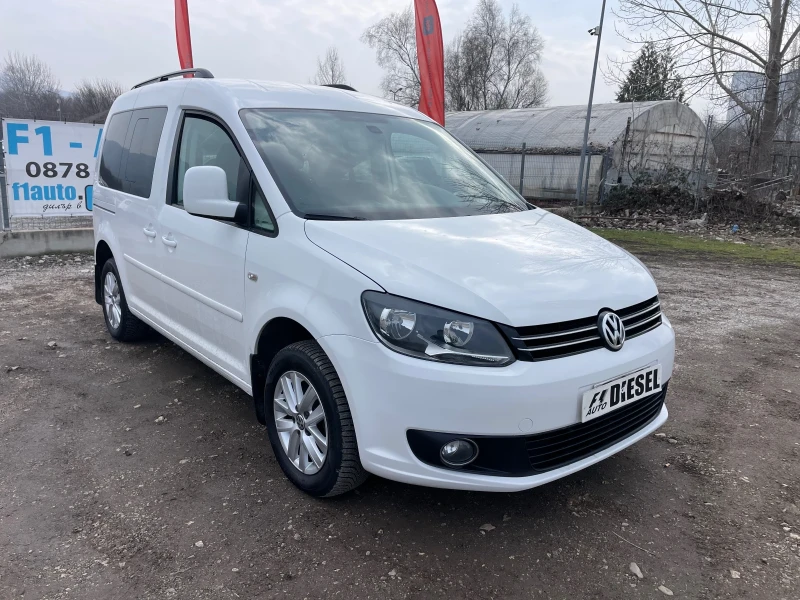 VW Caddy 1.6TDI-102-AVTOMAT-ITALIA, снимка 3 - Автомобили и джипове - 49306249