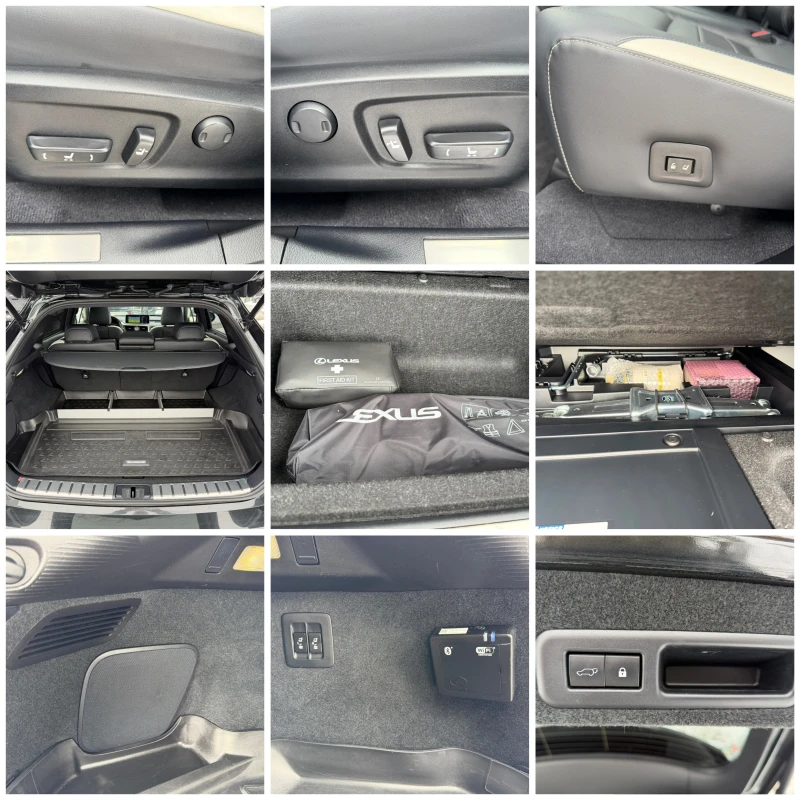 Lexus RX 450h 3.5h 313k.с F-Sport FACE с Гаранция, снимка 12 - Автомобили и джипове - 53519646