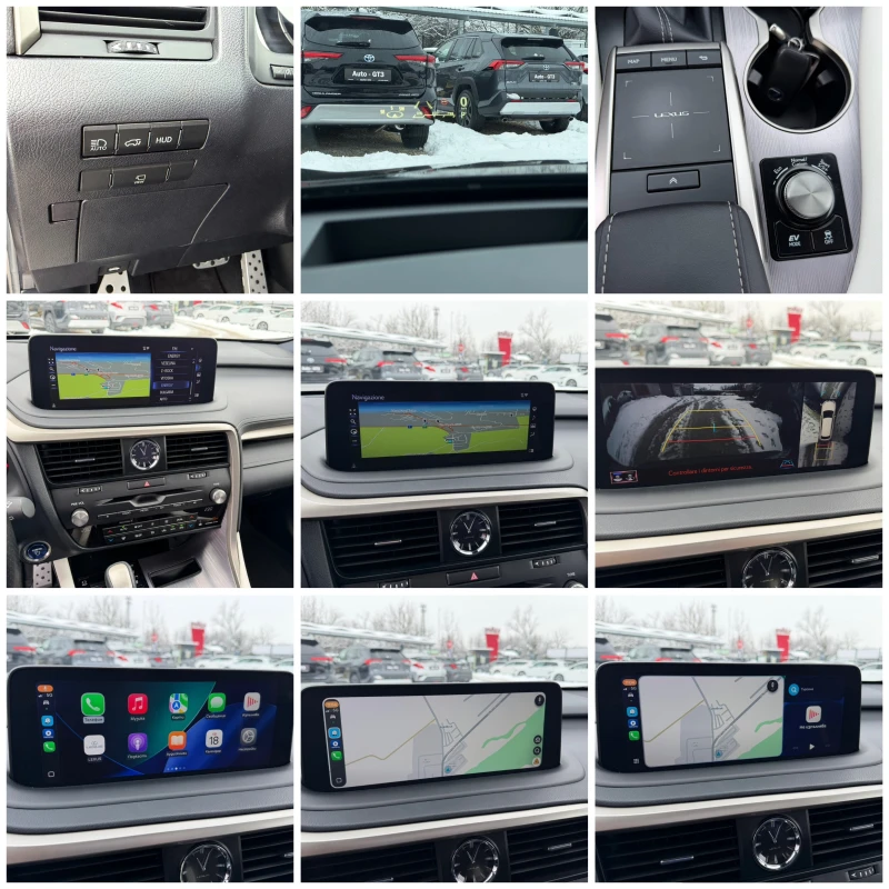 Lexus RX 450h 3.5h 313k.с F-Sport FACE с Гаранция, снимка 11 - Автомобили и джипове - 53519646