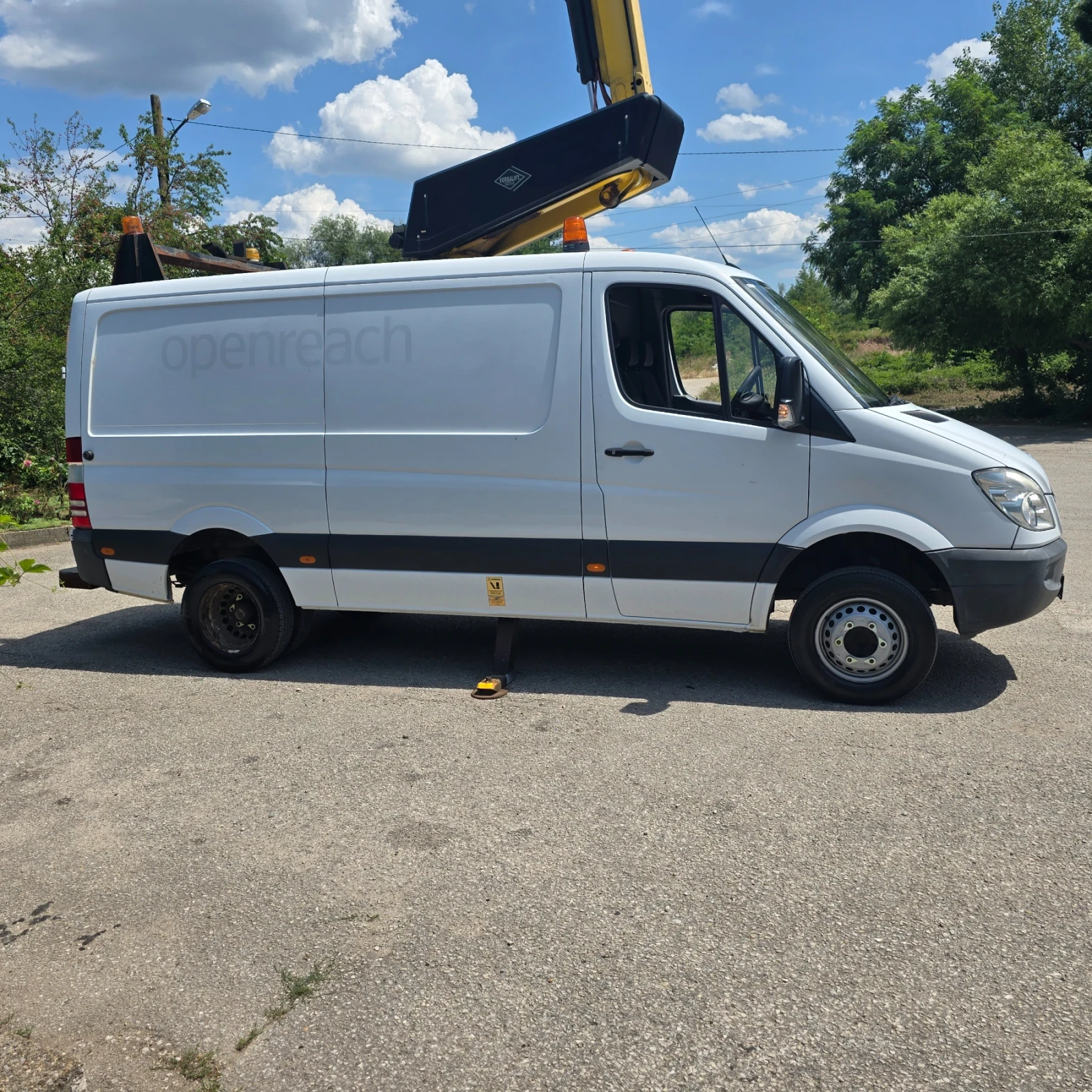 Автовишка Mercedes-Benz Sprinter, снимка 5 - Индустриална техника - 55318796