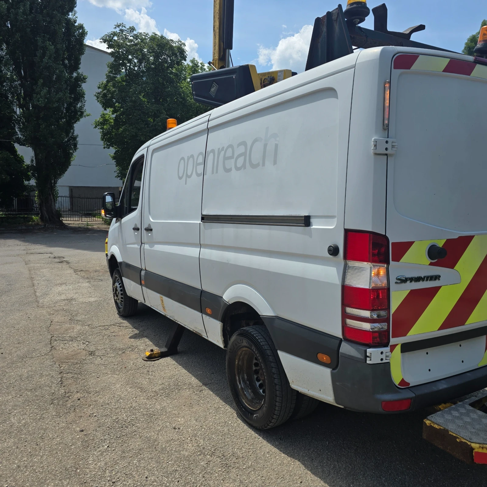Автовишка Mercedes-Benz Sprinter, снимка 3 - Индустриална техника - 55318796