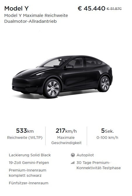 Tesla Model Y Чисто Нова 0 км!, снимка 1 - Автомобили и джипове - 38653986