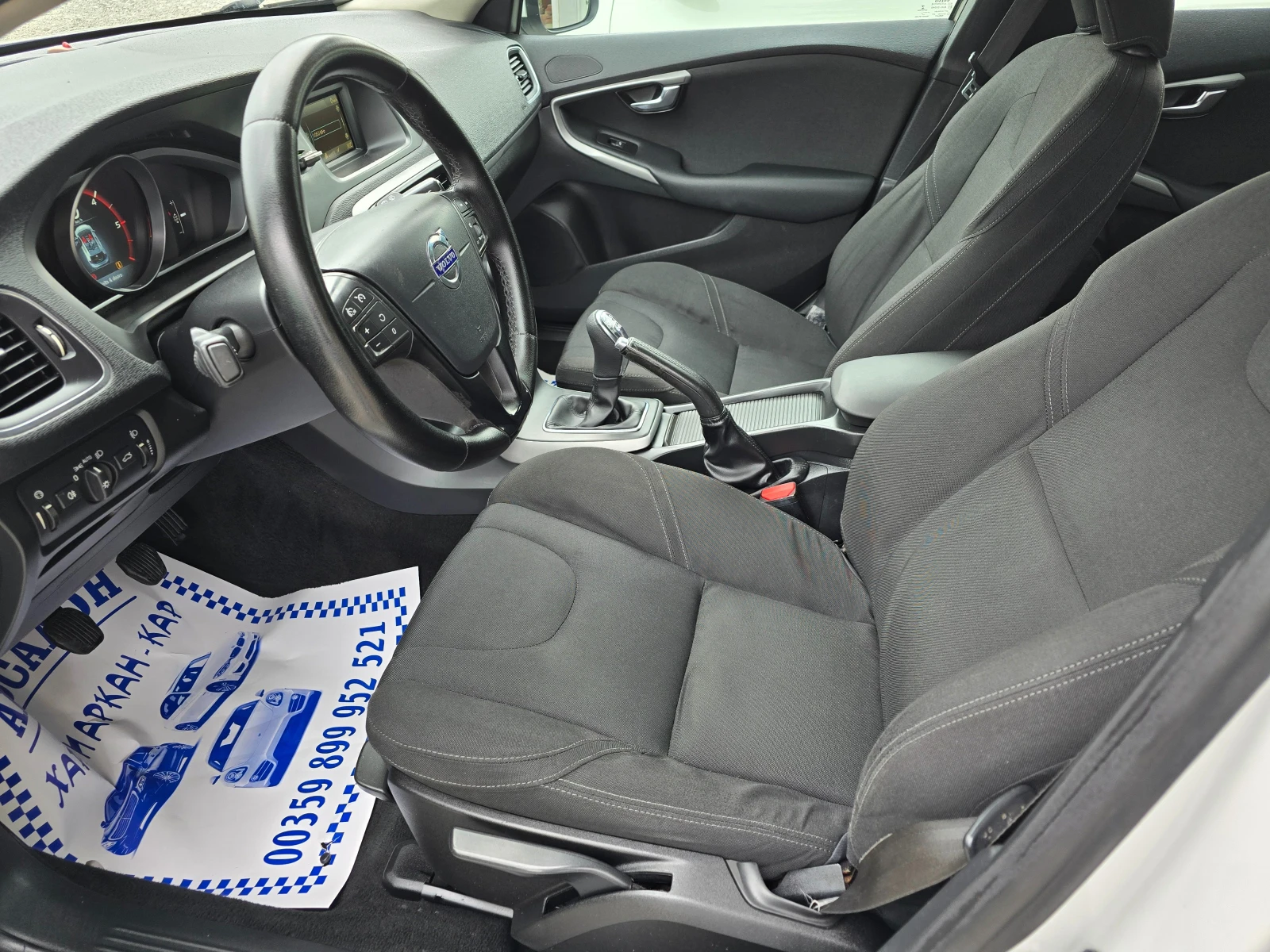 Volvo V40 1.6D2-FACE-ЕВРО 5В-6 СКОРОСТИ-КАМЕРА - изображение 9