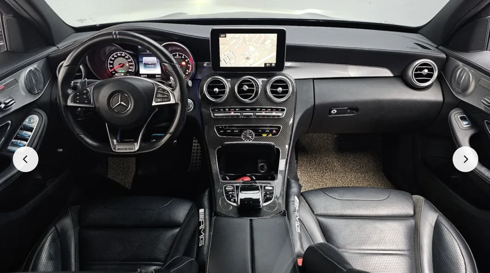 Mercedes-Benz C 63 AMG CARBON* CERAMIC* BURMESTER* LANE* ASSIST*  - изображение 7