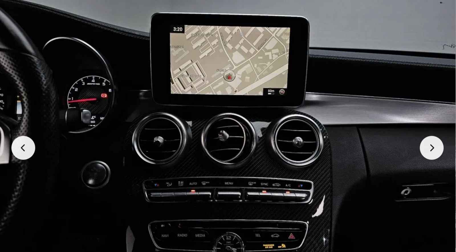 Mercedes-Benz C 63 AMG CARBON* CERAMIC* BURMESTER* LANE* ASSIST*  - изображение 9